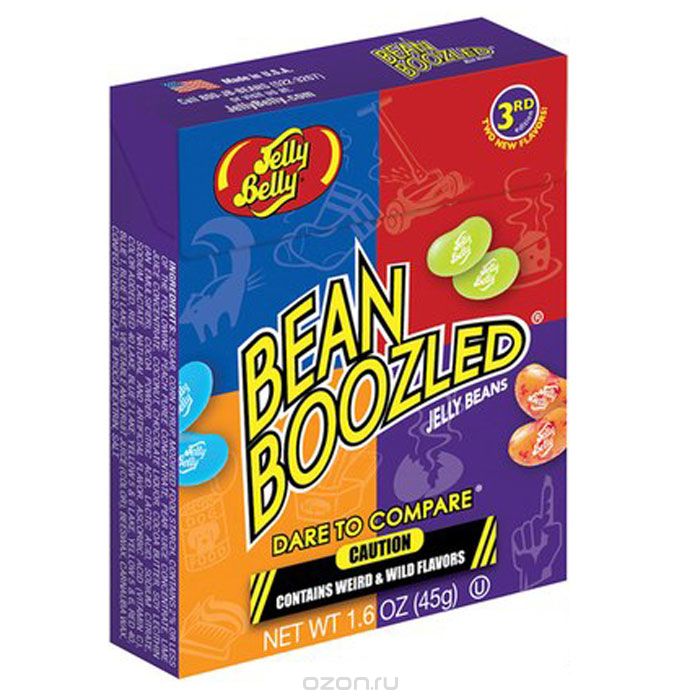 Jelly Belly Bean Boozled  , 45 