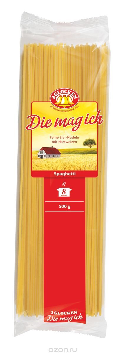 3 Glocken Die mag ich Spagetti спагетти, 500 г