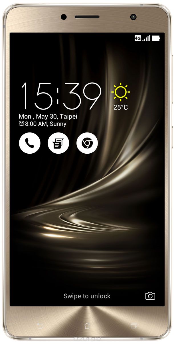 ASUS ZenFone 3 Deluxe ZS550KL, Silver (90AZ01F4-M00100)