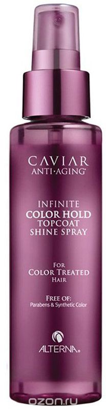 Alterna Caviar Anti-Aging Infinite Color Hold Topcoat Shine Spray Спрей для придания блеска, 125 мл