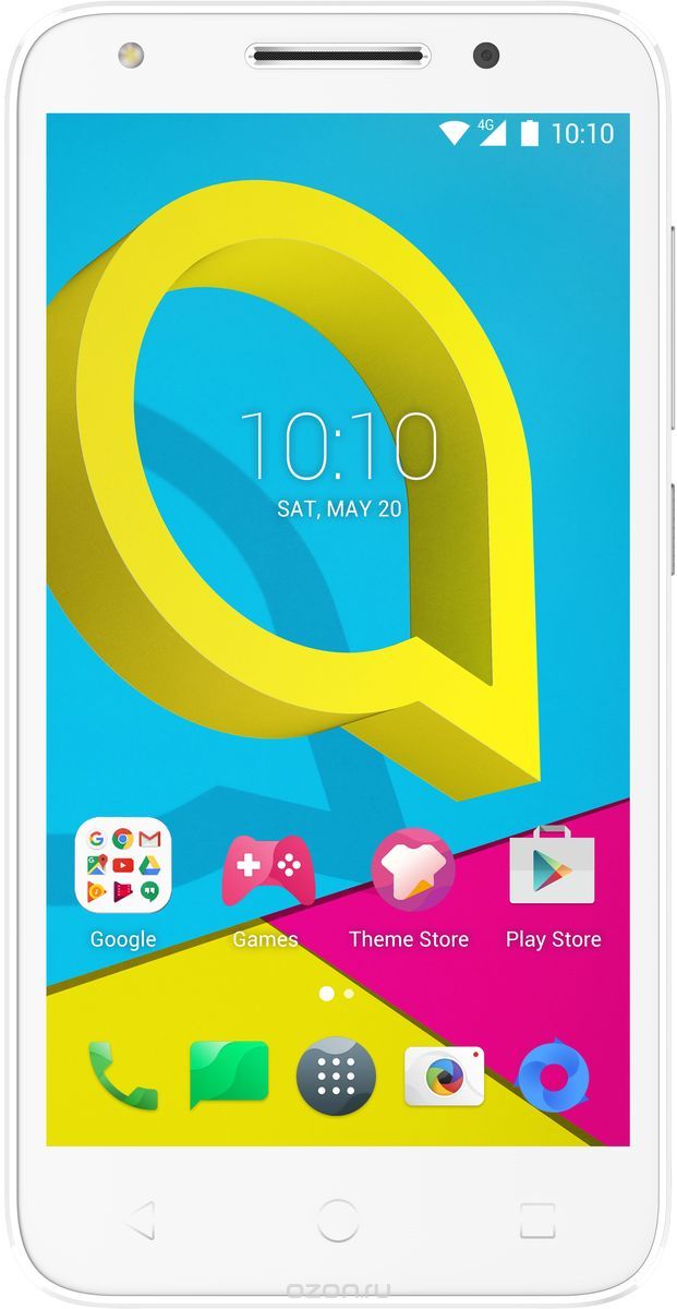 Alcatel OT-5044D U5, Pure White