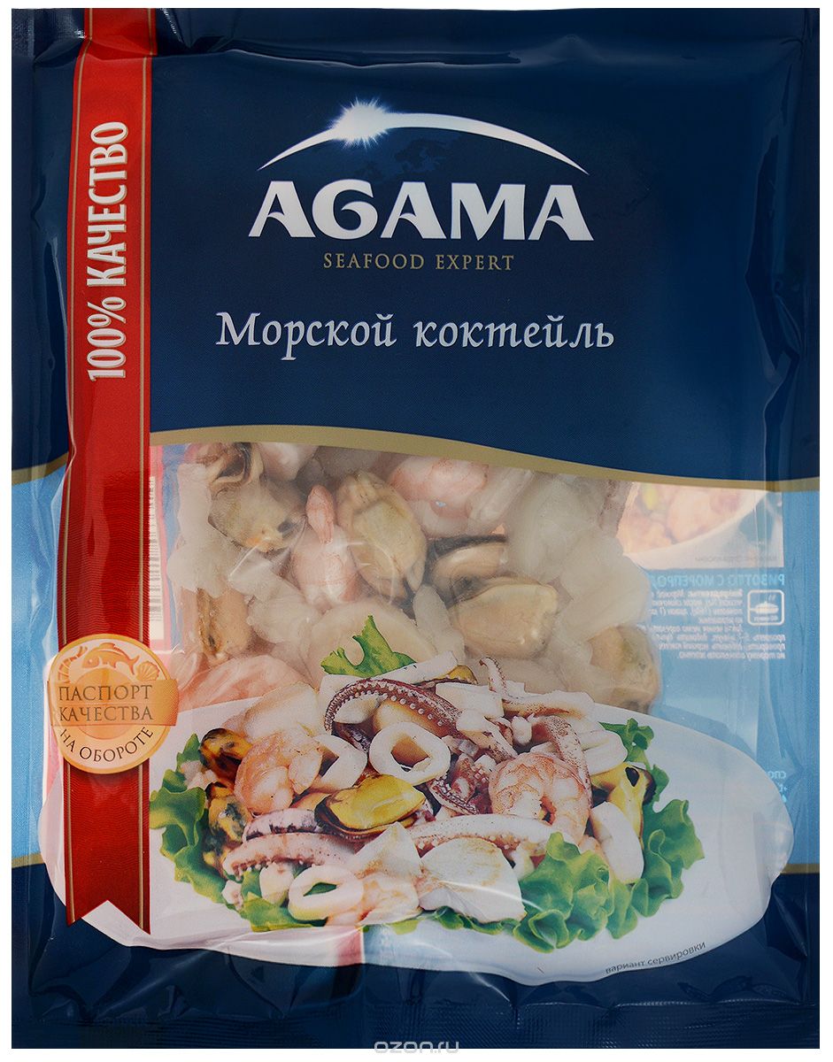 Agama Морской коктейль, сыромороженый, 300 г